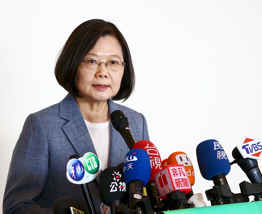 美參院通過台北法案 總統：台灣會持續自信走向國際