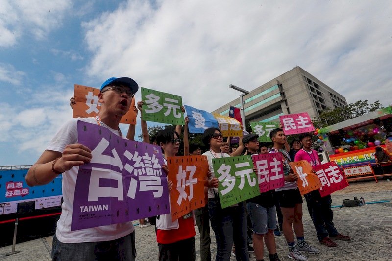 同志遊行登場  教育部籲提升校園性別平等意識