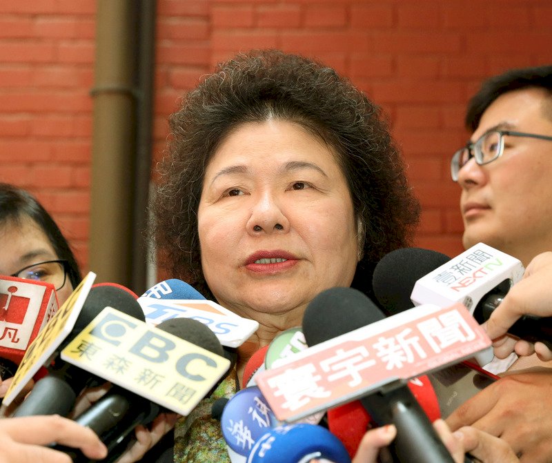 陳菊在黑鷹事故後仍輔選？ 府駁斥：這是不實訊息