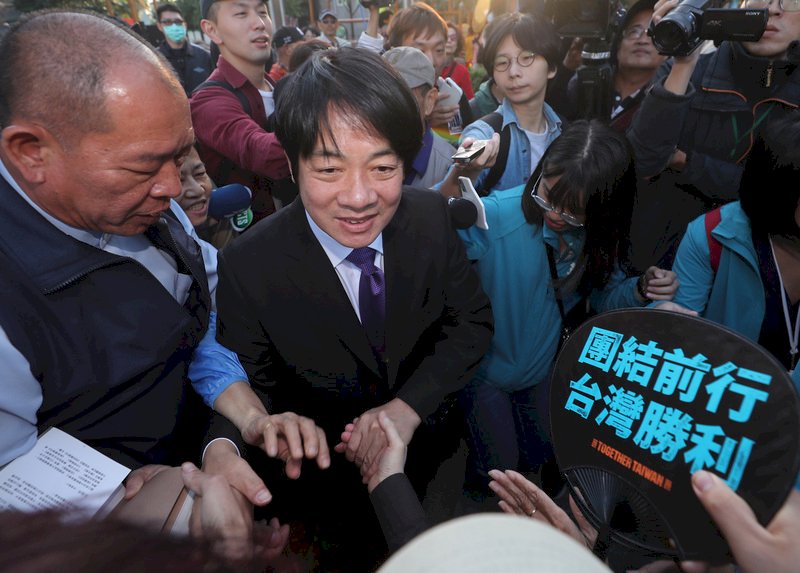 蔡賴配成形？賴清德輔選 主持人喊「未來副總統在這」