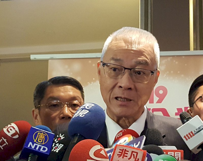 國政配成形 吳敦義：兩人相加圓滿 王金平：祝福