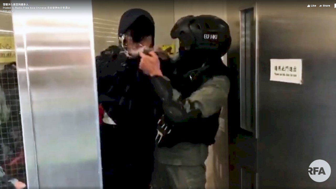 「神啊！請救救香港」教友大哭  港警首次衝入教堂拘捕多人