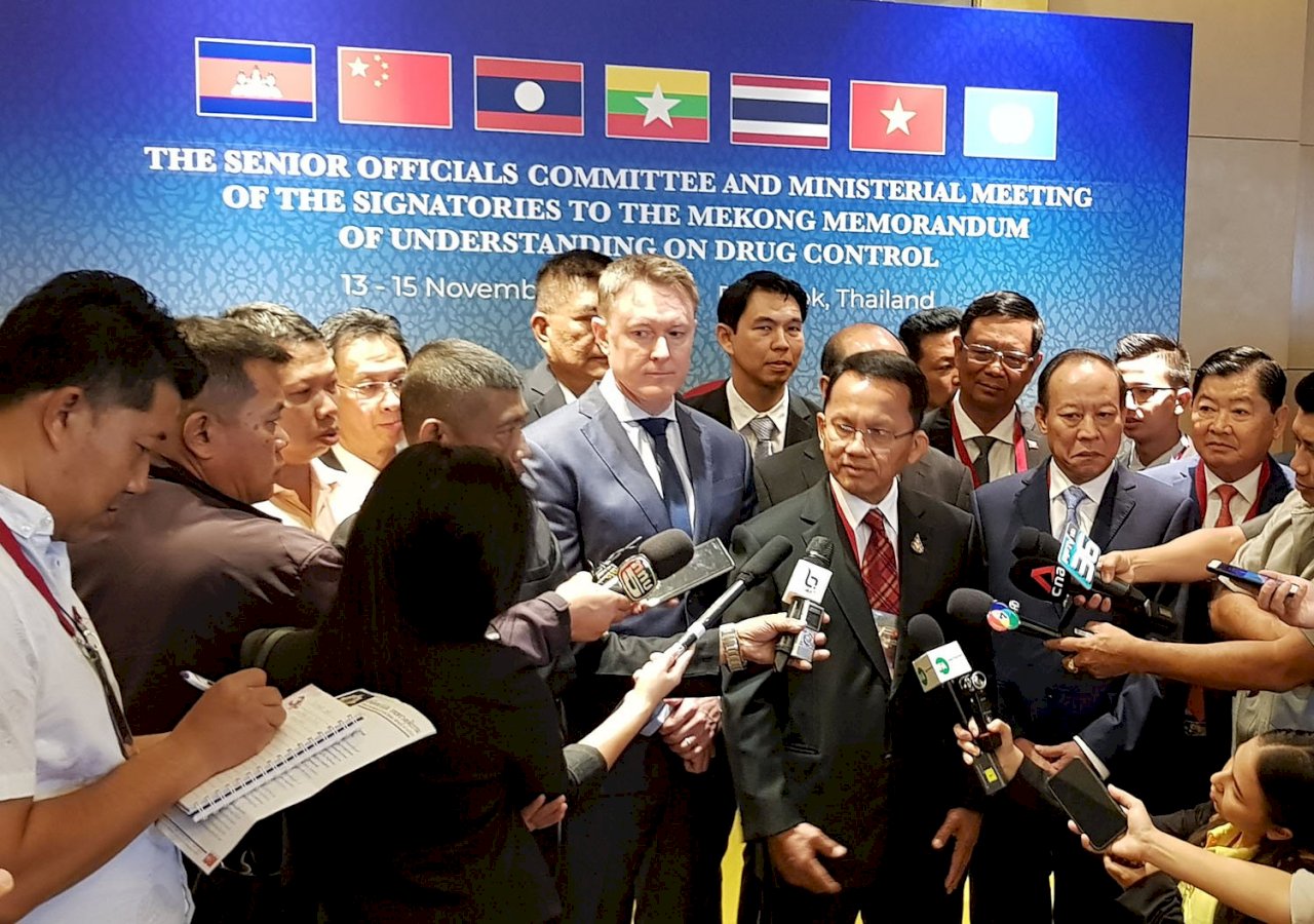 湄公河國家與聯合國同意攜手 共同打擊毒品禍害