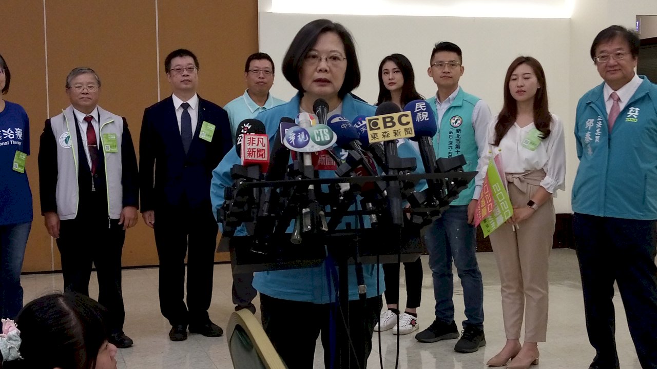 藍不分區立委爭議 蔡總統：國民黨要深思