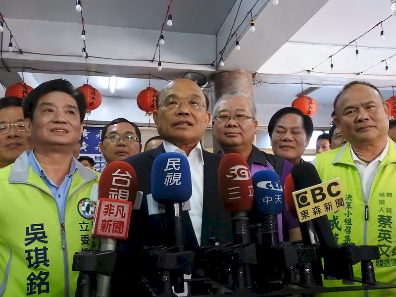 不分區立委名單傳卡游 蘇貞昌：編故事揣測