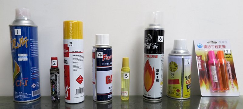 標檢局抽檢市售瓦斯罐 半數不合格