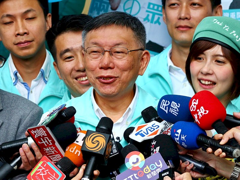 2020大選 柯文哲：政黨票較會有變化
