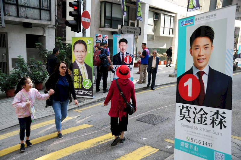 香港選舉已逾195萬人投票 打破歷來紀錄