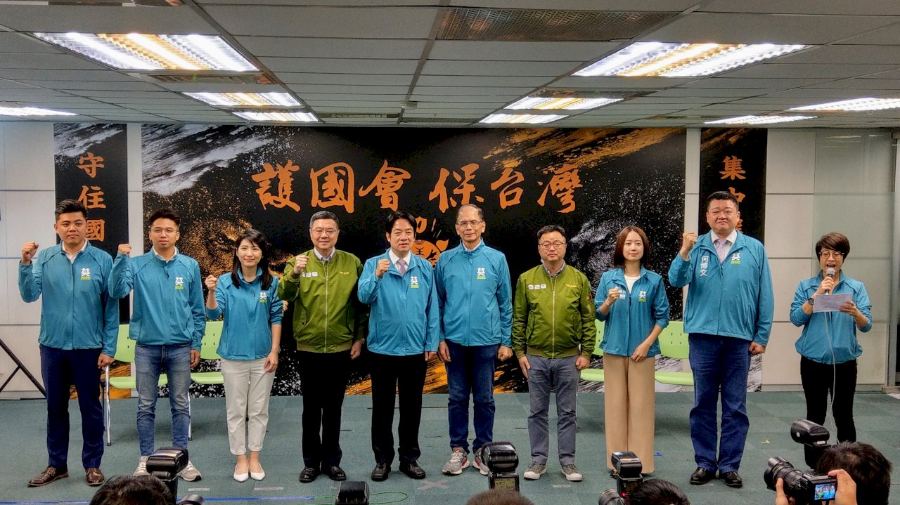 籲以選票守護民主 賴清德：藍不分區與港建制派同立場