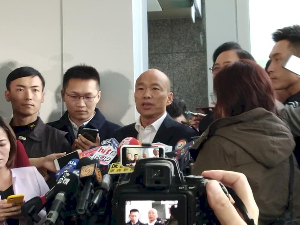 楊蕙如案 韓國瑜：蔡總統不能裝聾作啞 應公開說明