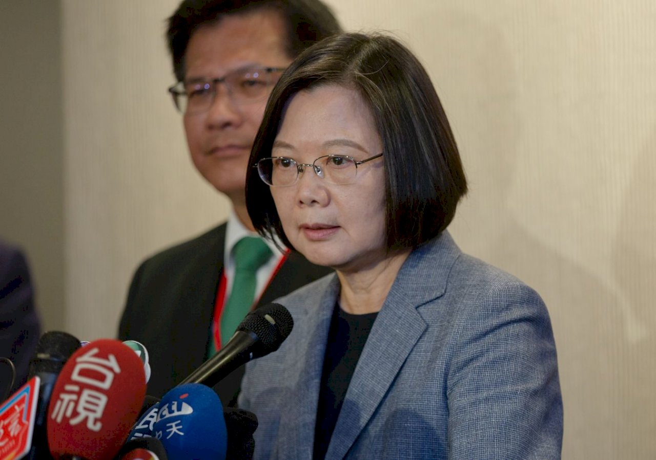 楊蕙如涉網軍案 總統：不評論司法個案 但防假訊息立場清楚