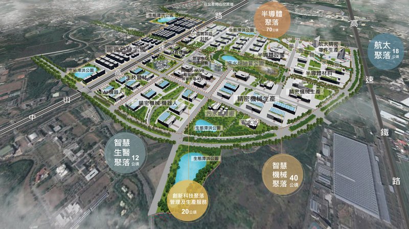 行政院核定橋頭園區籌設計畫 年產值逾千億