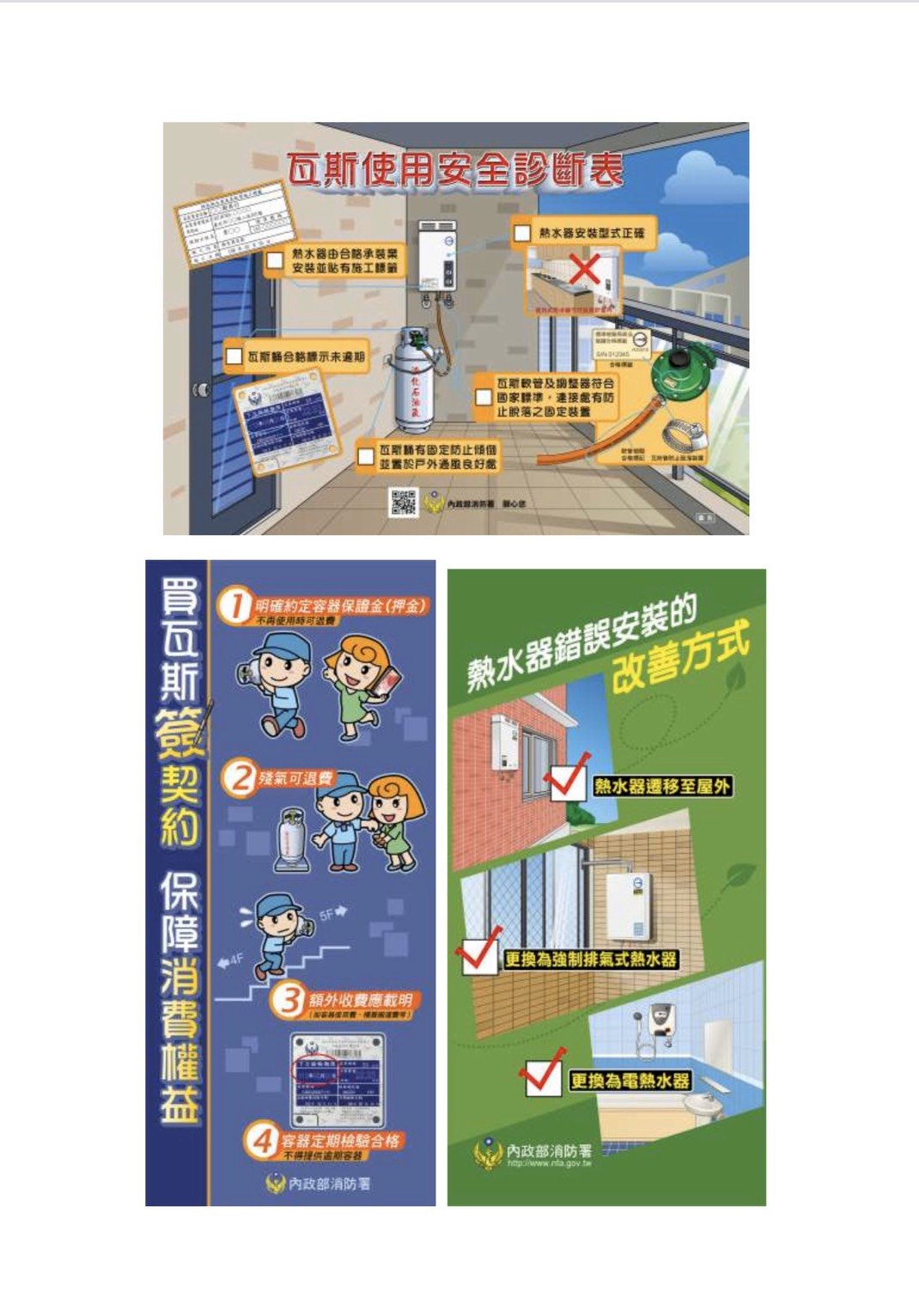 一氧化碳預防日 消防署推使用安全三部曲