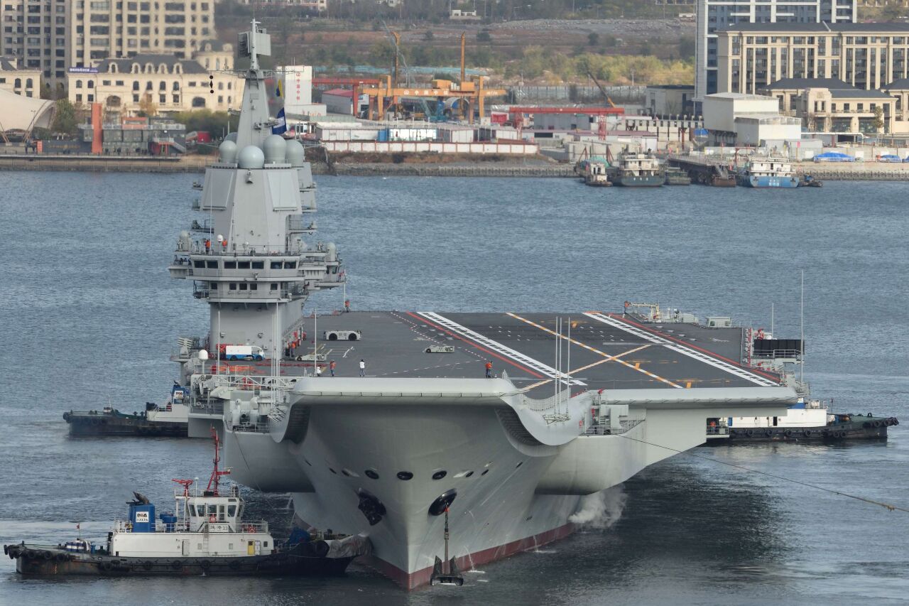 共軍山東艦在菲律賓海出現 今年第3次進入西太平洋