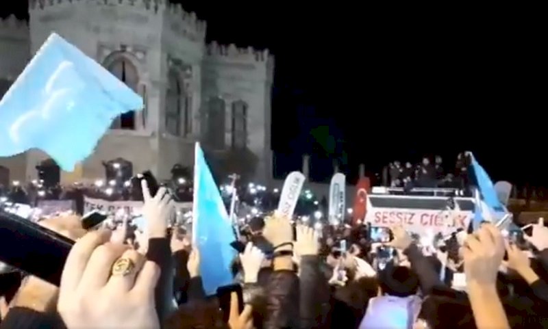 抗議中國鎮壓維吾爾人 土耳其逾千人示威
