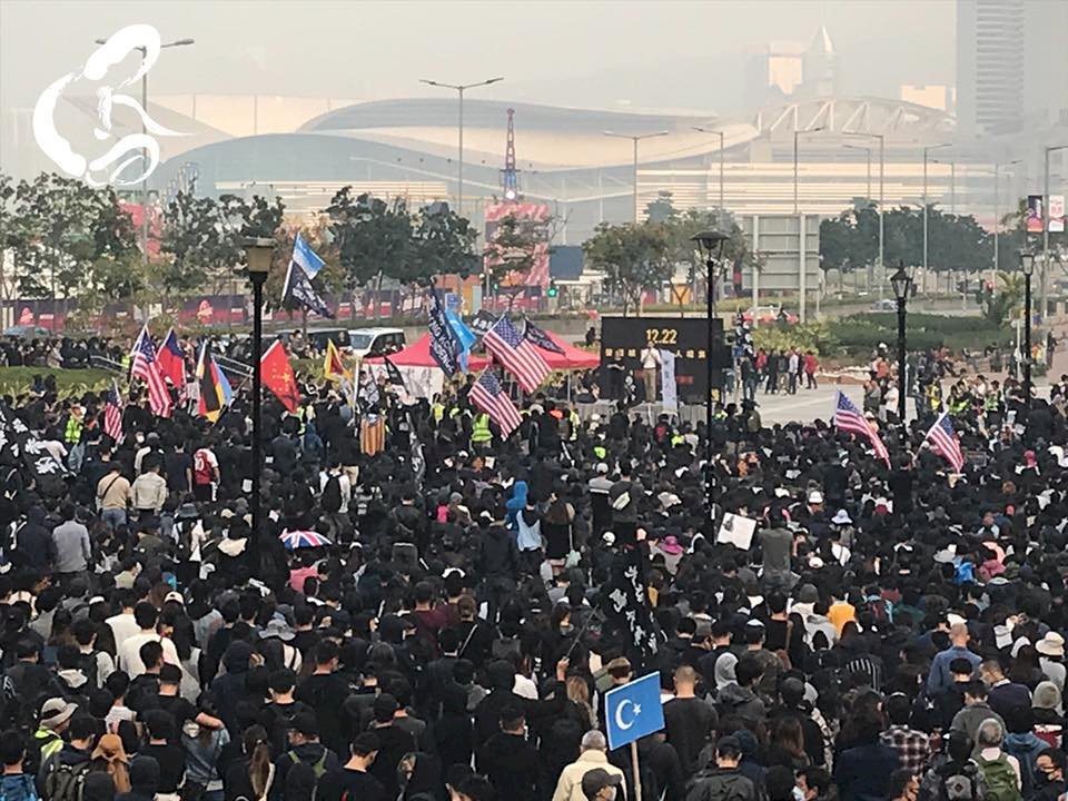 香港民主示威活動滿檔 耶誕假期不打烊