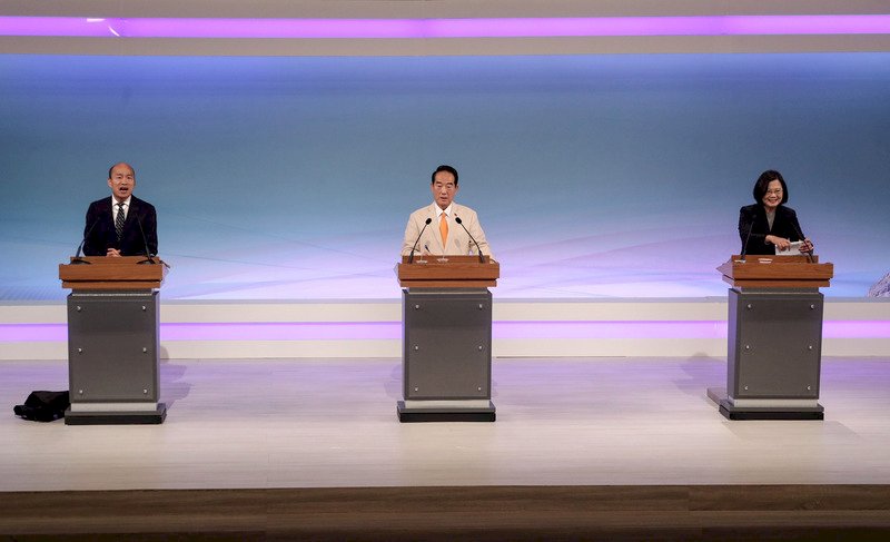 大選辯論／網路議題駁火 宋指應有規範蔡說韓網軍國際認證