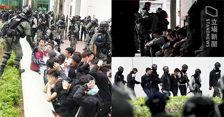 反大陸水貨客 香港萬人遊行
