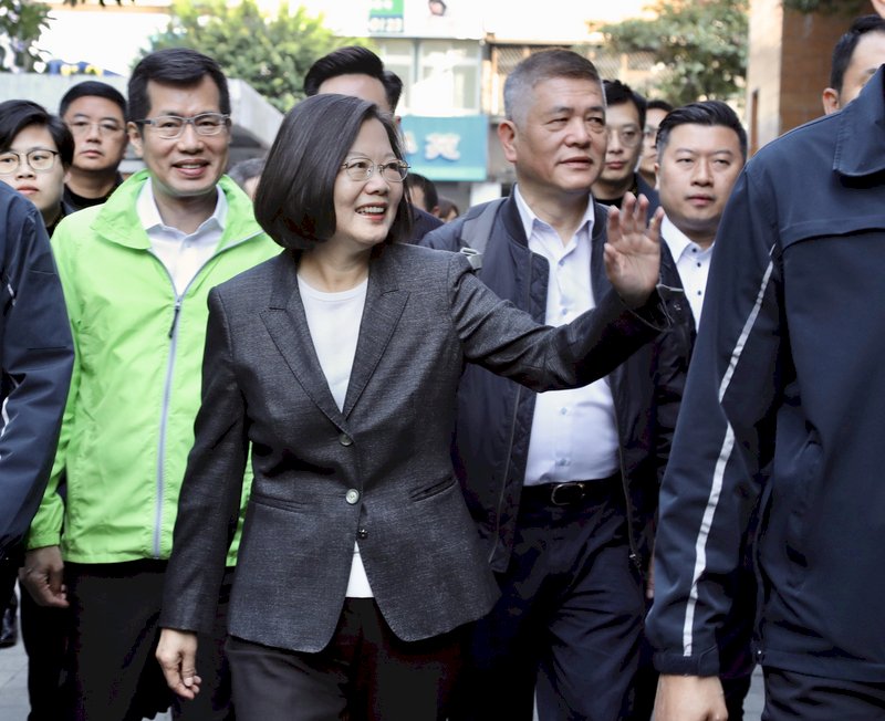 蔡總統連任 日學者：爭取到中間選民支持