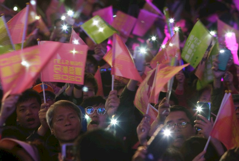 蔡總統連任 美媒：北京干預野心最大打擊
