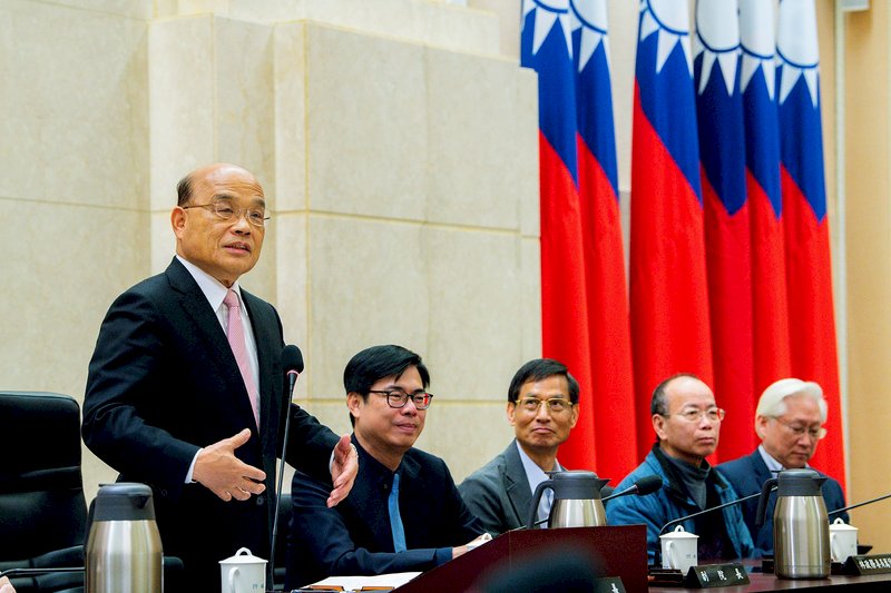 感謝蔡總統慰留 蘇揆：全體閣員留任