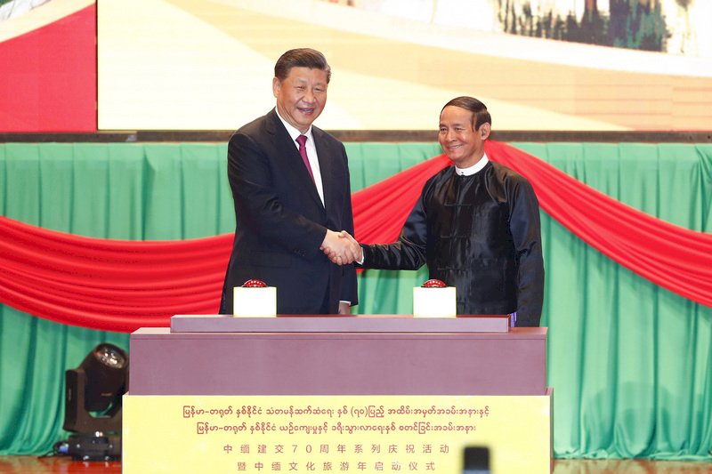 習近平緬甸國是訪問 稱國際關係不公平仍突出