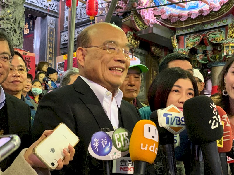 習近平訪緬稱台灣是中國一部份 蘇貞昌：選票證明台灣人不接受一國兩制