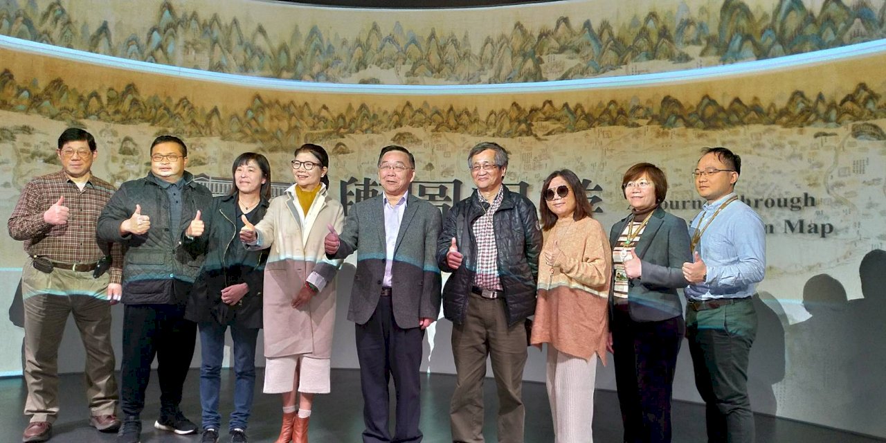 台博館鎮館之寶「康熙臺灣輿圖」動起來 重回18世紀