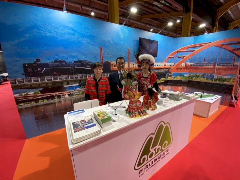 都柏林旅展 台灣館山脈鐵道之旅吸睛