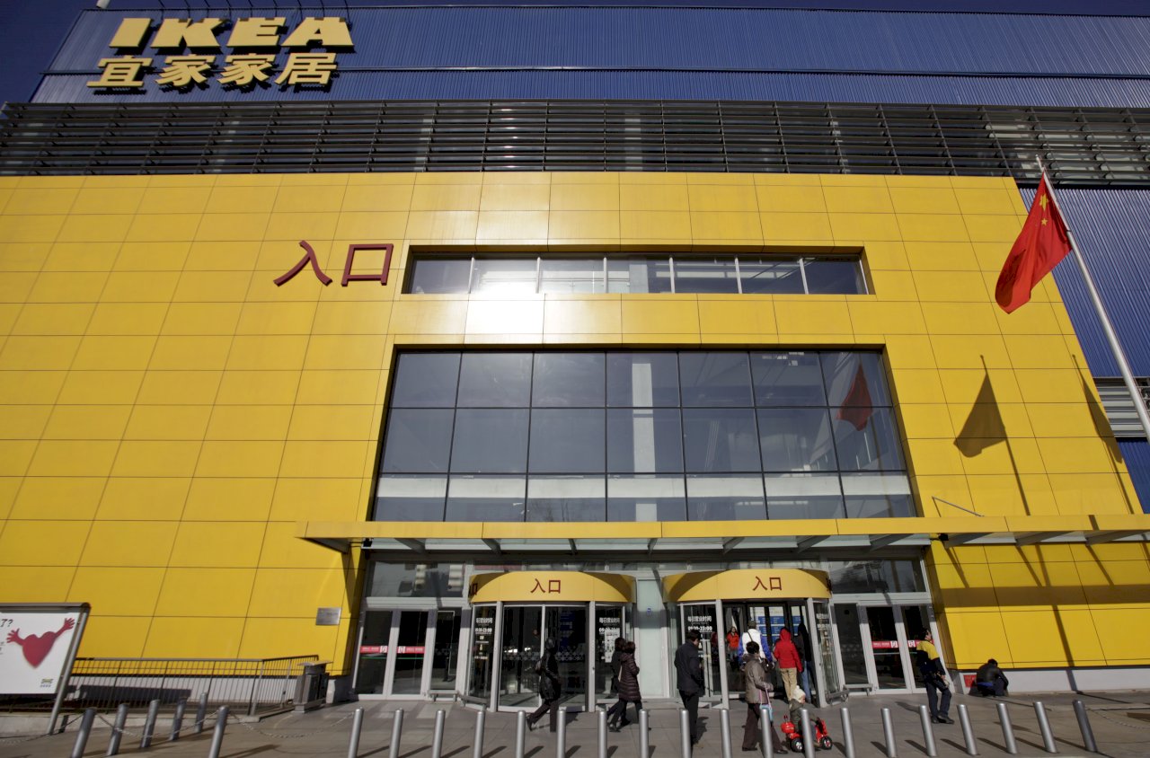 武漢肺炎蔓延 半數IKEA中國分店暫停營業