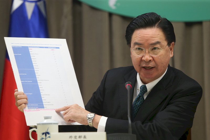 吳釗燮：WHO將台灣視為中國一部分 籲更正嚴正錯誤