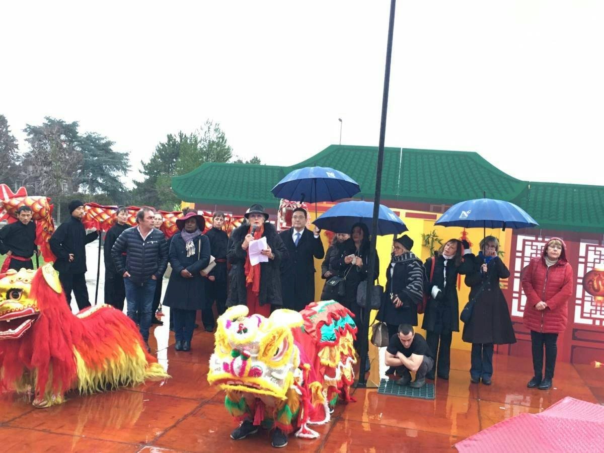 法國大諾瓦西市春節慶典 駐法副代表共襄盛舉