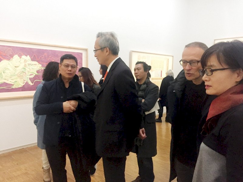 法國龐畢度館方力邀 台灣名畫家袁旃個展登場