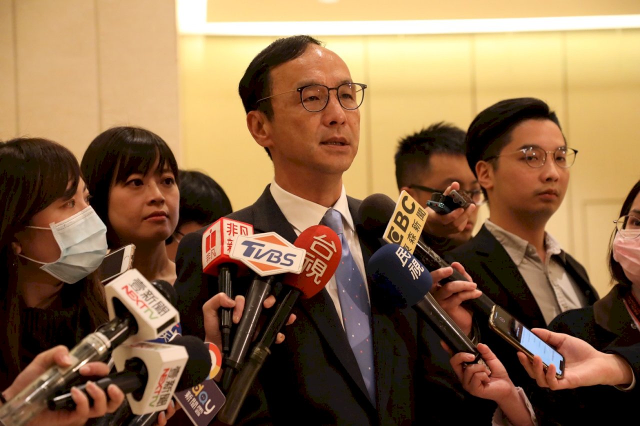 高雄市長補選 朱立倫：要讓選民從高雄發展思考投下選票