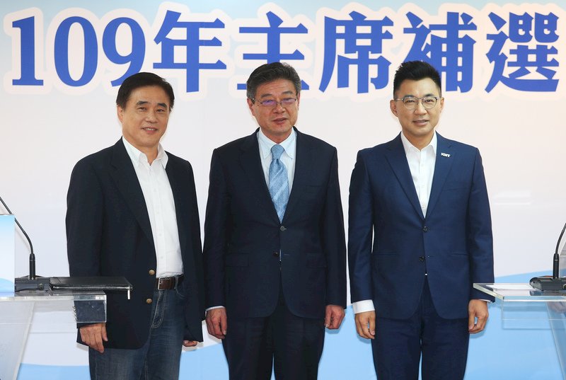 國民黨魁補選江啟臣大勝 郝龍斌發聲明道賀