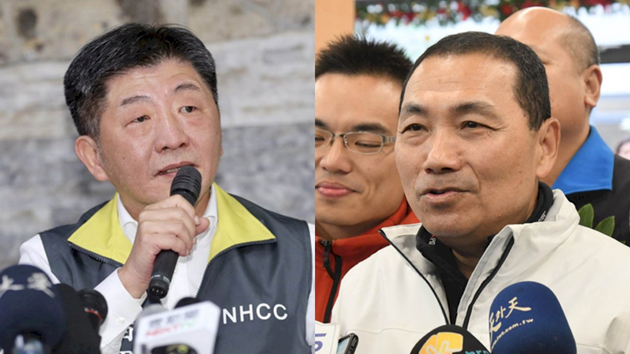 侯友宜陳時中探訪烏來檢疫所  為防疫團隊打氣