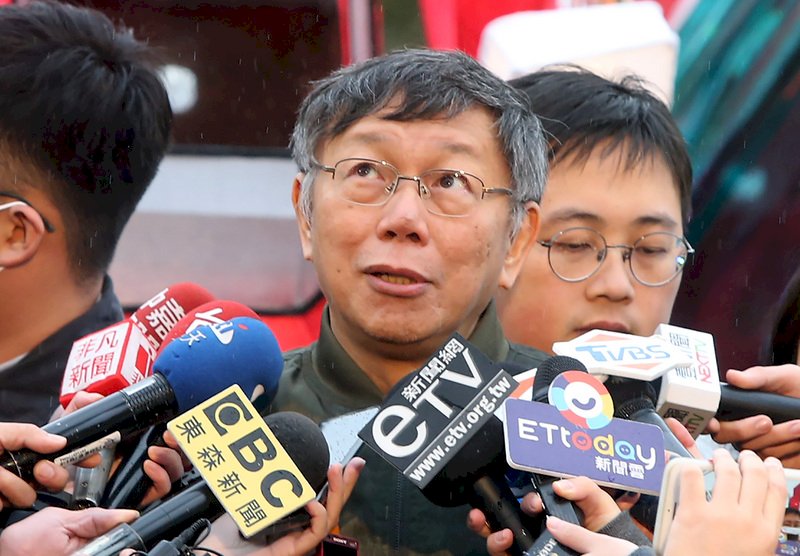 武漢肺炎第24例住哪？ 柯文哲：不公開反引起更多恐慌