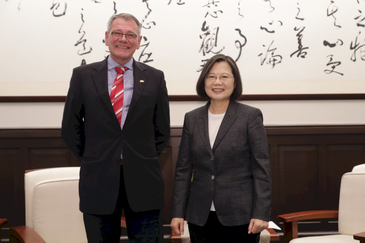 祝賀蔡總統就職 德國期待擴大雙邊合作