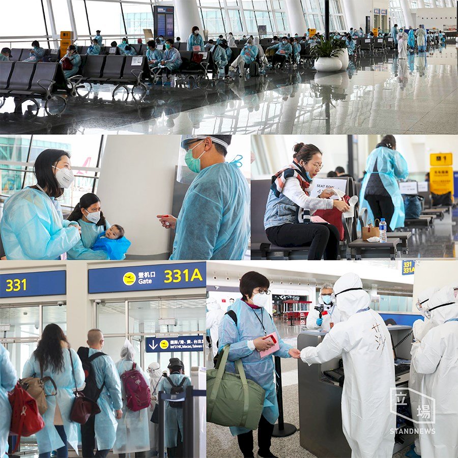 香港首班包機早上飛湖北 預計接載113人