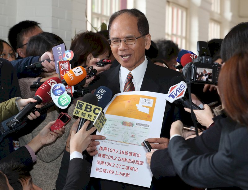 內政部指恐嚇信已破案 游錫堃：家人安全最重要