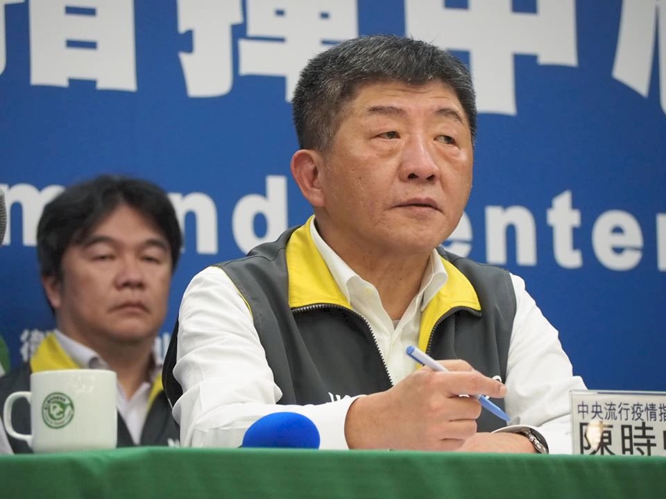 台灣武漢肺炎確診數達百例 陳時中勉機場防疫要挺住