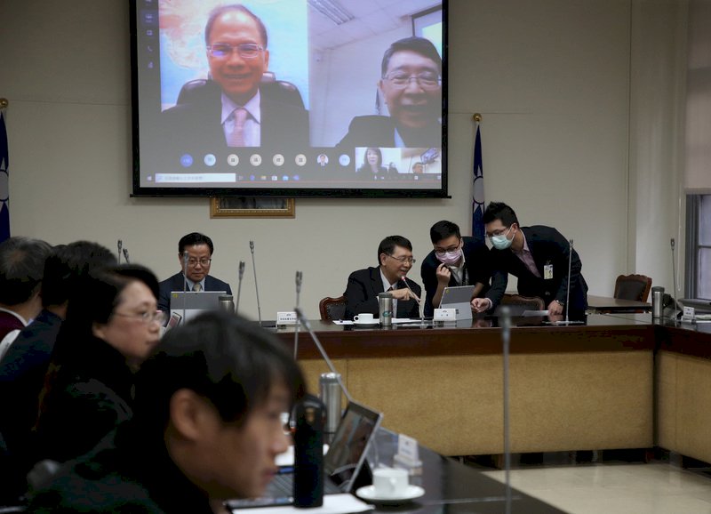 立院防疫超前部署 院務會議首次測試視訊開會