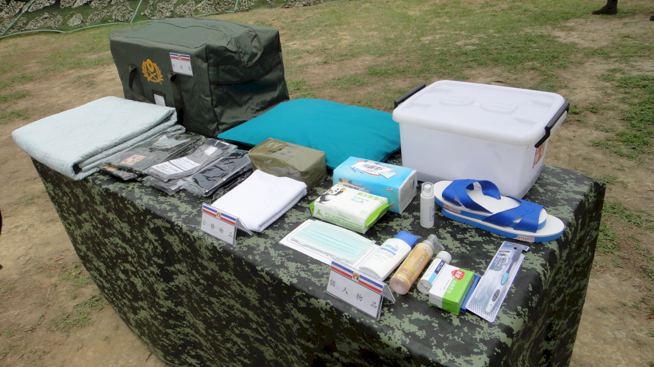 國軍推18項物資「防疫包」 要做最壞打算