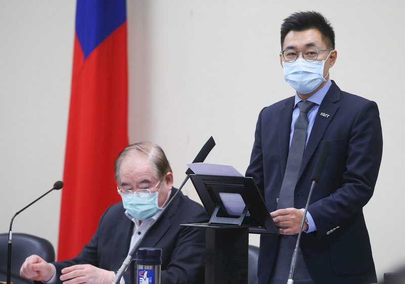 聲援陳玉珍 江啟臣批民進黨政府國家認同混亂