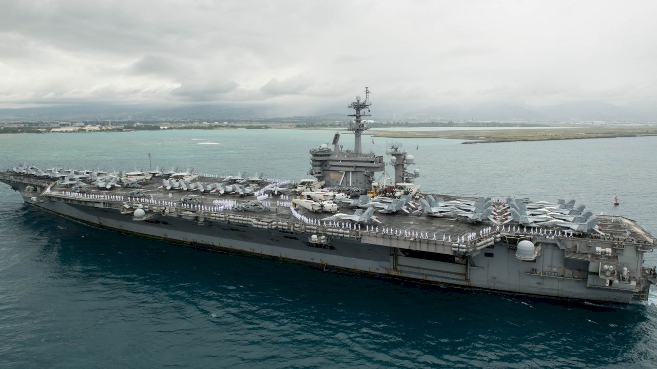 羅斯福號無症狀患者居多 美海軍將展開抗體檢測