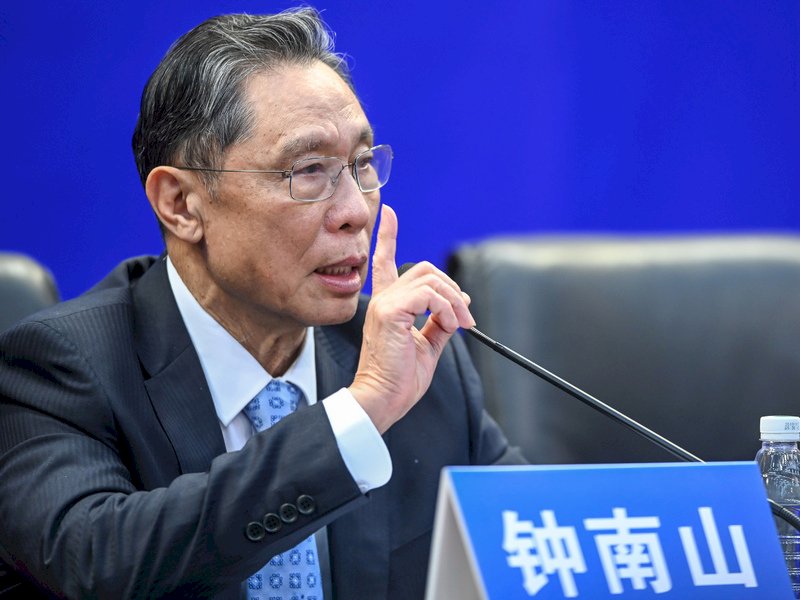 談中國完全開放 鍾南山：至少8成疫苗接種率
