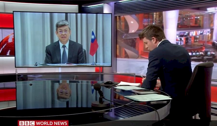 抗疫成效台灣不藏私 陳副總統與BBC分享經驗