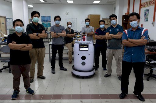 大馬打造醫療機器人巡房 降低醫護人員染疫風險