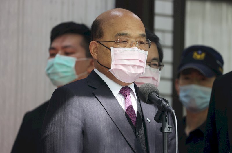 旅美夫妻染疫返台惹議 蘇揆：人情之常 勿太計較