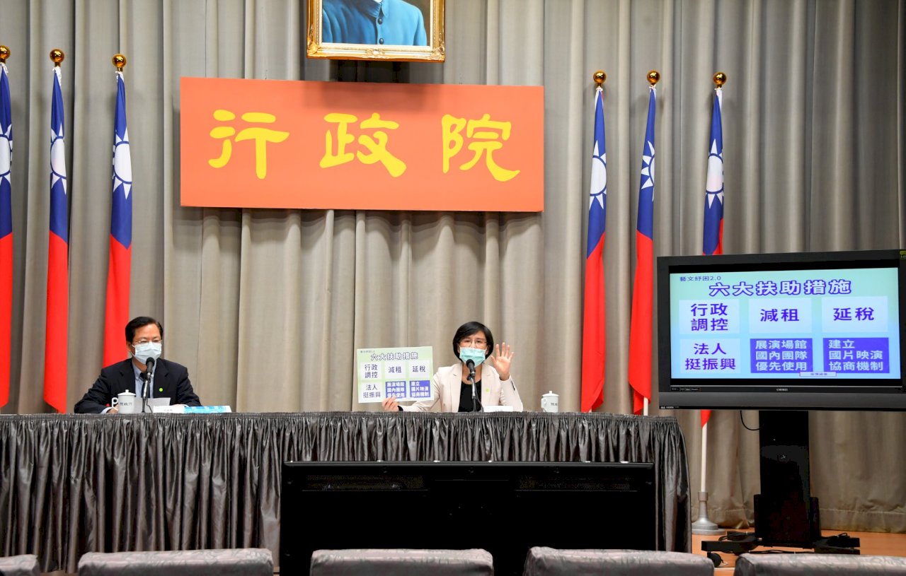 藝文產業紓困受理7658件 本週可撥款